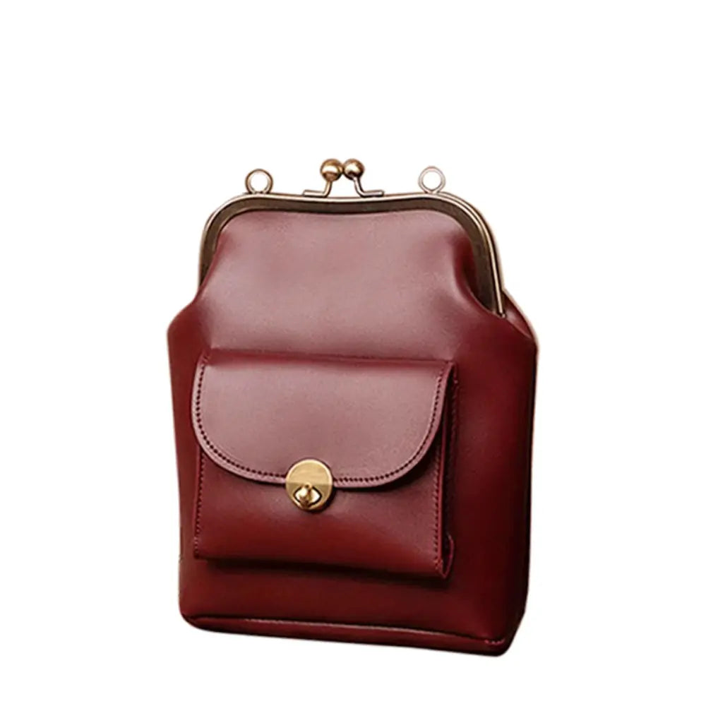 Anna - Borsa in Pelle Chic con Chiusura a Bacio