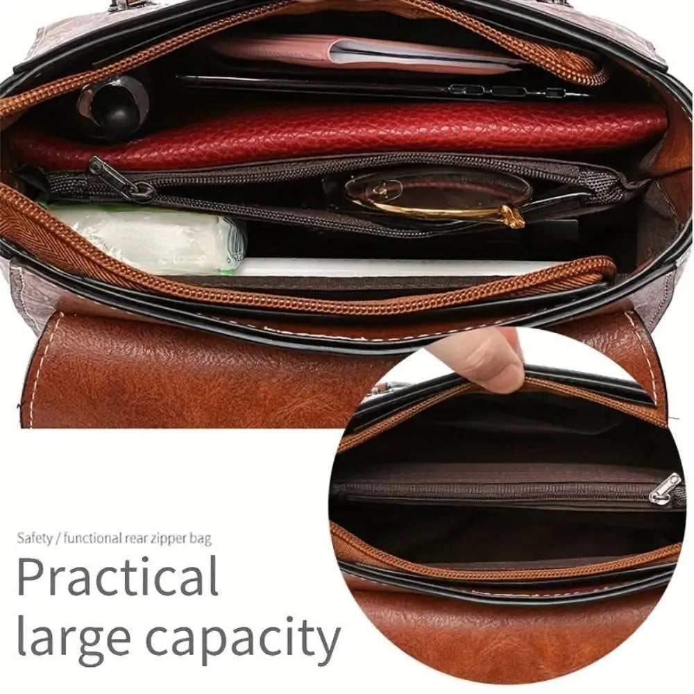 Felicity - Borsa a Tracolla Quadrata di Lusso per Donne