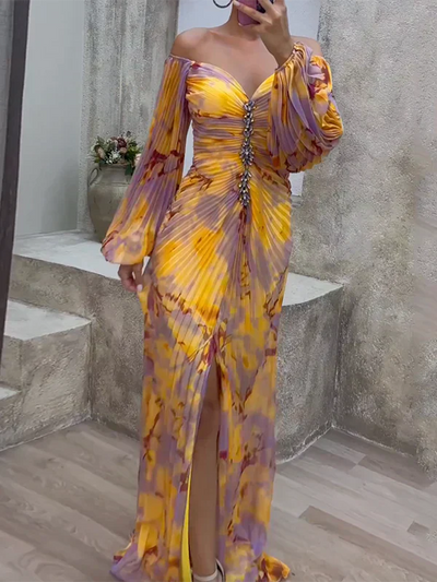 Selina | Elegante Abito con Scollatura a V