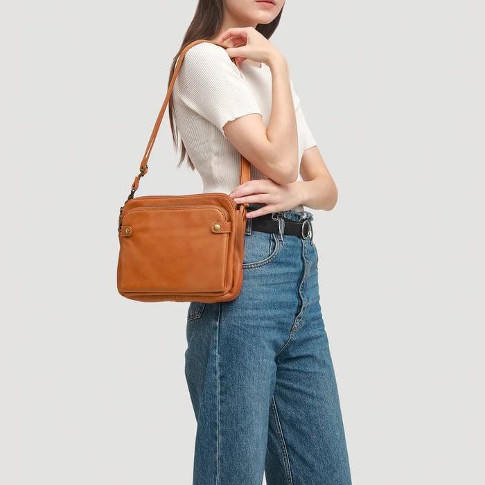 Jovie - Elegante Borsa a Tracolla a Tre Strati