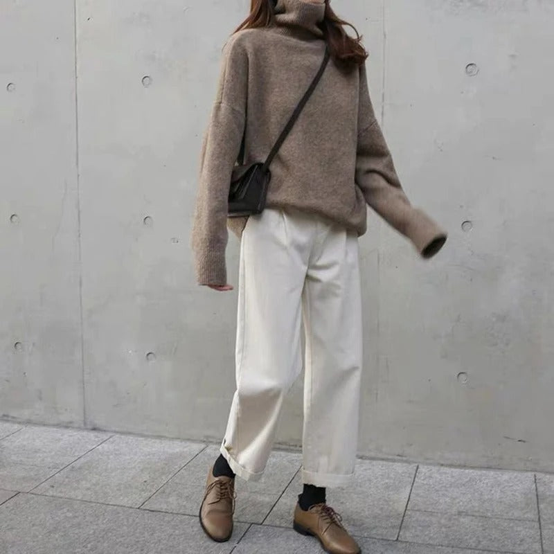 Julia | Maglione con Collo Alto