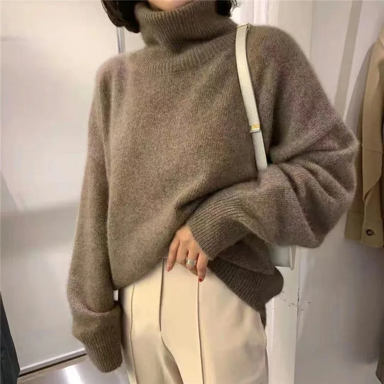 Julia | Maglione con Collo Alto