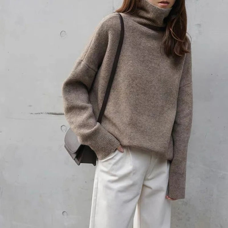 Julia | Maglione con Collo Alto