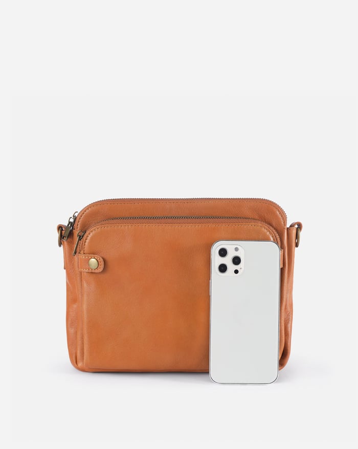 Jovie - Elegante Borsa a Tracolla a Tre Strati