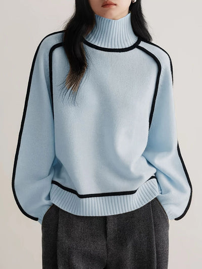 Emilie | Collo Alto in Cashmere Morbido