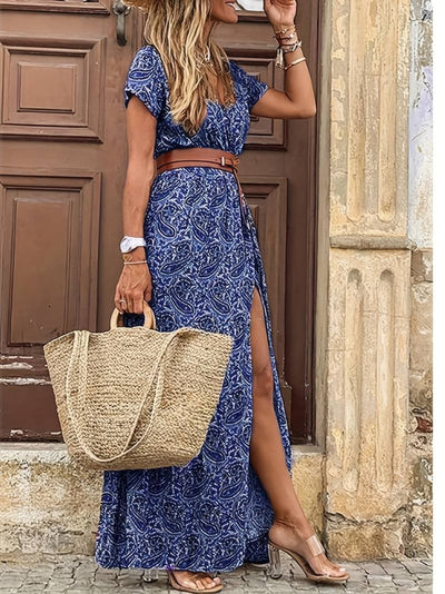Kate - Chic Pleated Puff Sleeve Dress