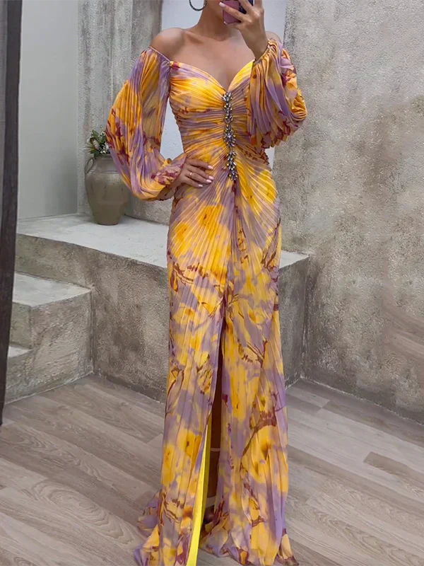 Selina | Elegante Abito con Scollatura a V