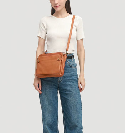 Jovie - Elegante Borsa a Tracolla a Tre Strati