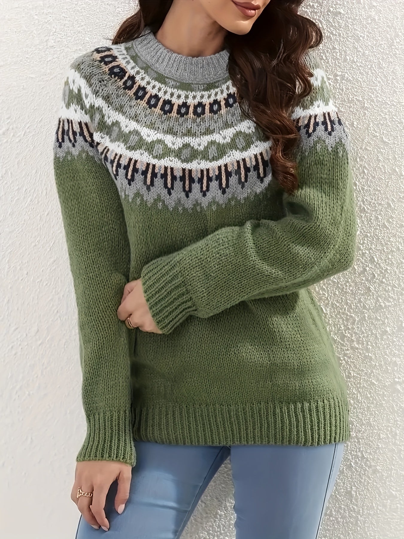 Leena | Maglione Accogliente in Maglia