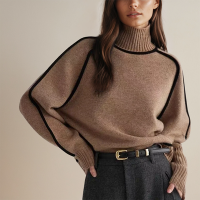 Emilie | Collo Alto in Cashmere Morbido