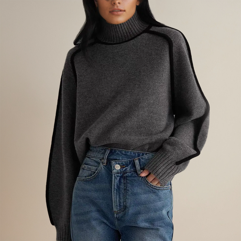 Emilie | Collo Alto in Cashmere Morbido