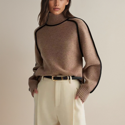 Emilie | Collo Alto in Cashmere Morbido