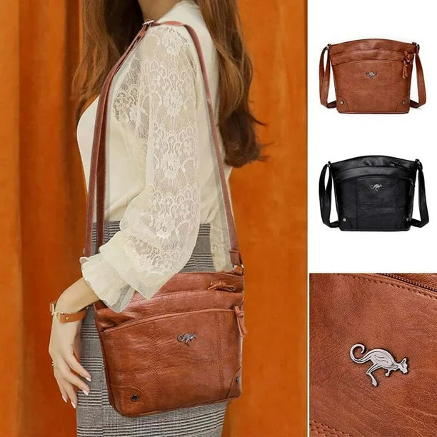 Raya - Elegante Borsa a Spalla Multi-Pocket
