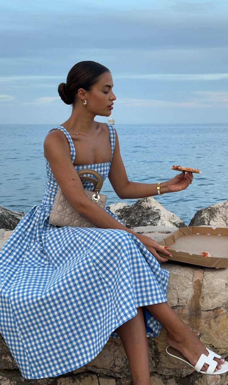 Ariana | Abito Midi Senza Maniche