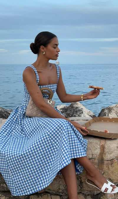 Ariana | Abito Midi Senza Maniche