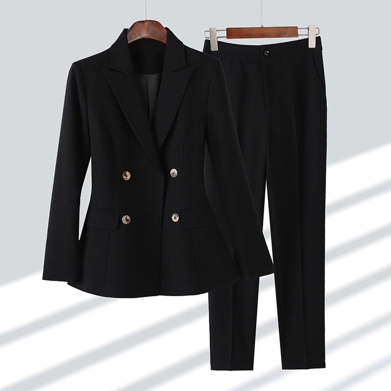Aven - Blazer Classico a 4 Bottoni con Pantaloni Coordinati