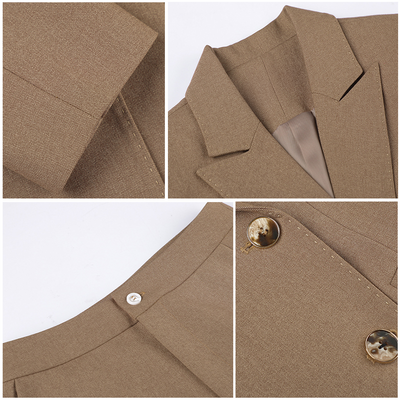 Aven - Blazer Classico a 4 Bottoni con Pantaloni Coordinati