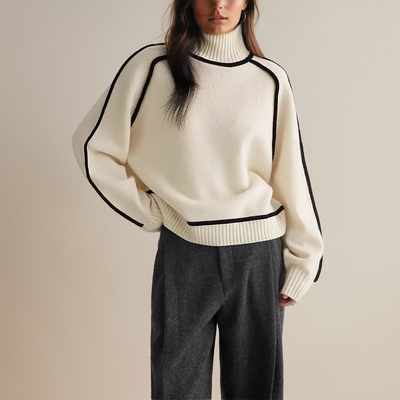 Emilie | Collo Alto in Cashmere Morbido