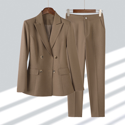 Aven - Blazer Classico a 4 Bottoni con Pantaloni Coordinati