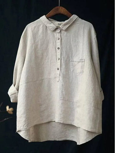 Blusa in Lino Elvie