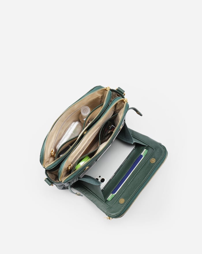 Jovie - Elegante Borsa a Tracolla a Tre Strati