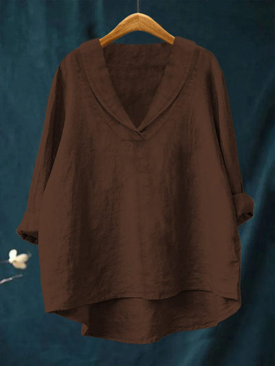 Blusa in Lino Samantha