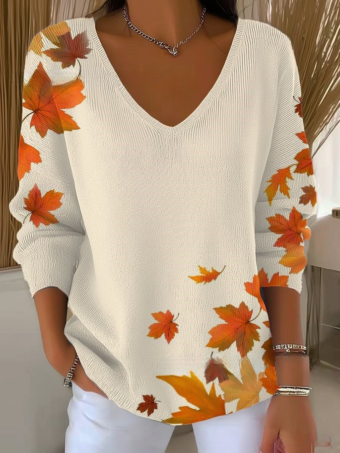 Benedetta – Maglione in Maglia con Scollo a V 18