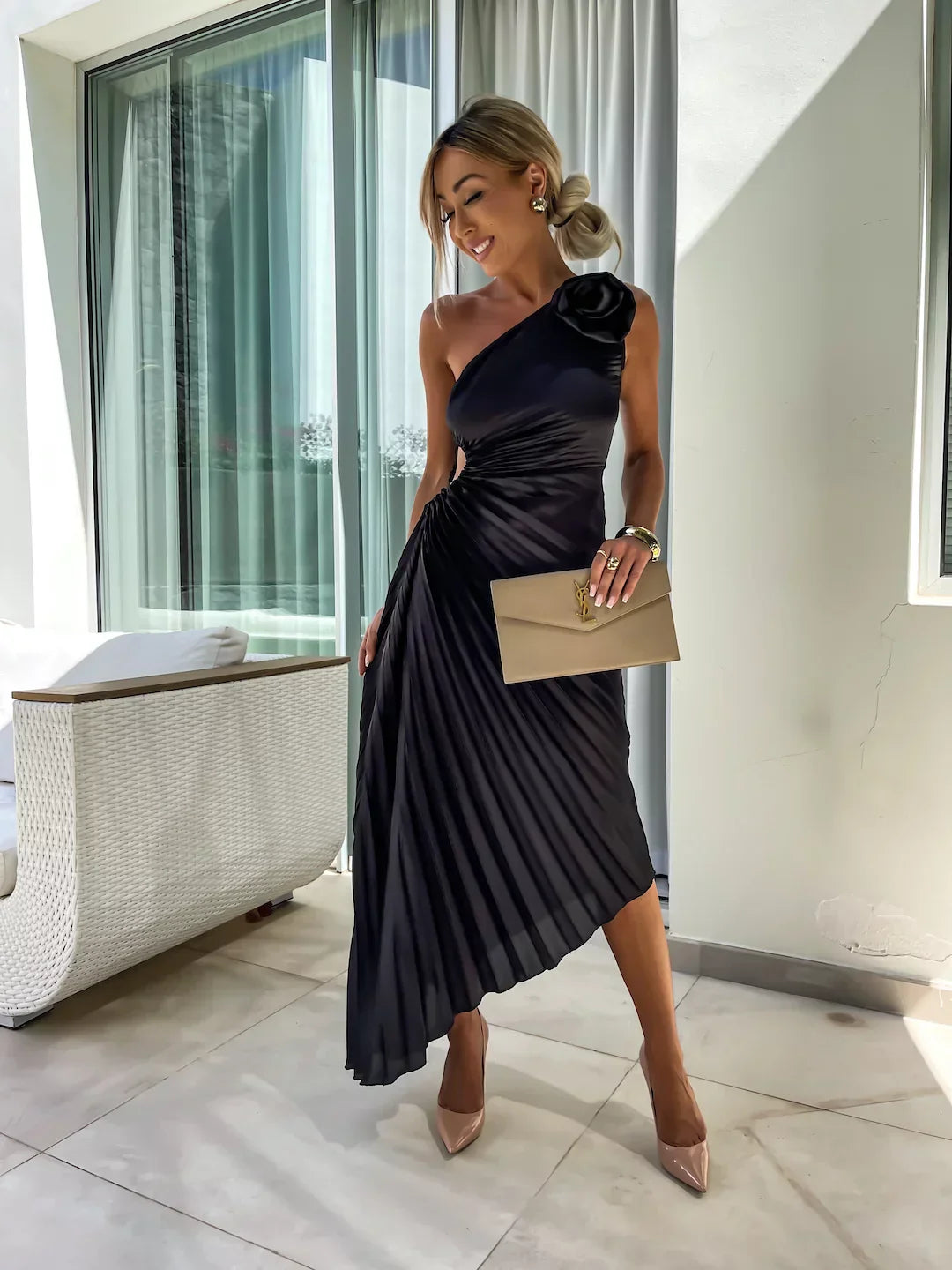 Sophia | Vestito Romantico con Fiori
