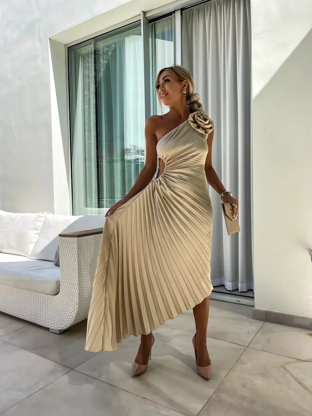 Camila | Abito Floreale Romantico