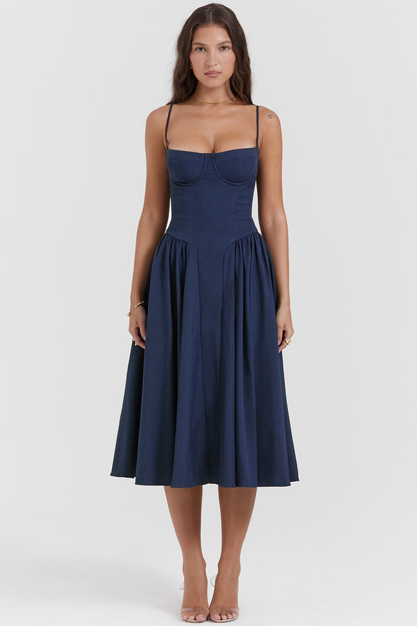 Abito Midi Corsetto Celine