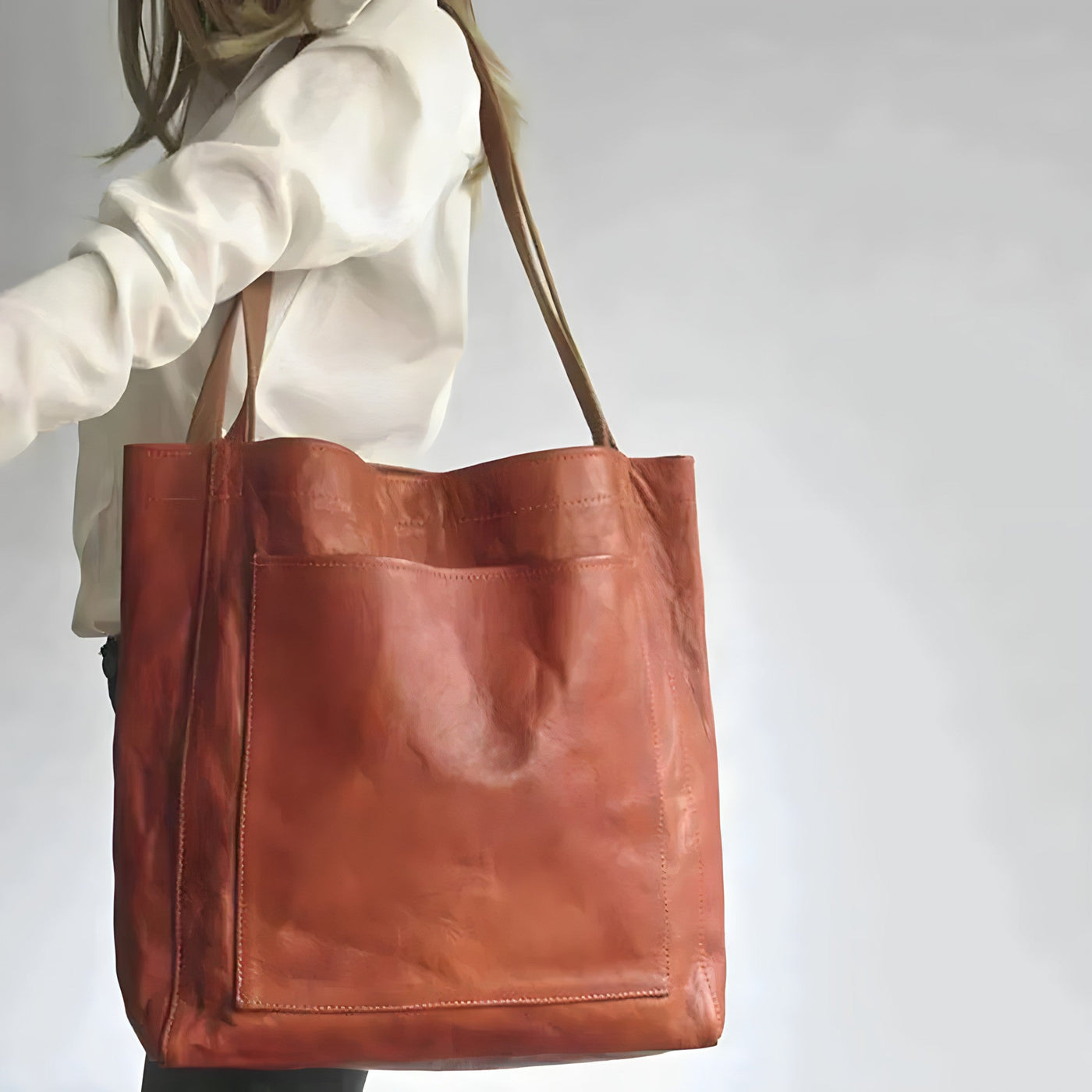Opal - Elegante Borsa a Spalla in PU Pelle con Multi Tasche