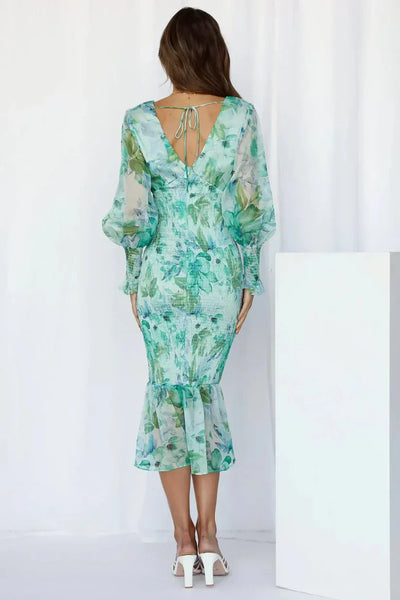 Amara | Vestito di Fiori Stupendo