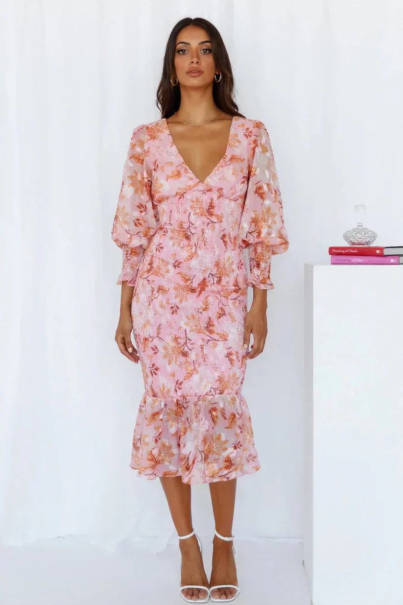 Amara | Vestito di Fiori Stupendo