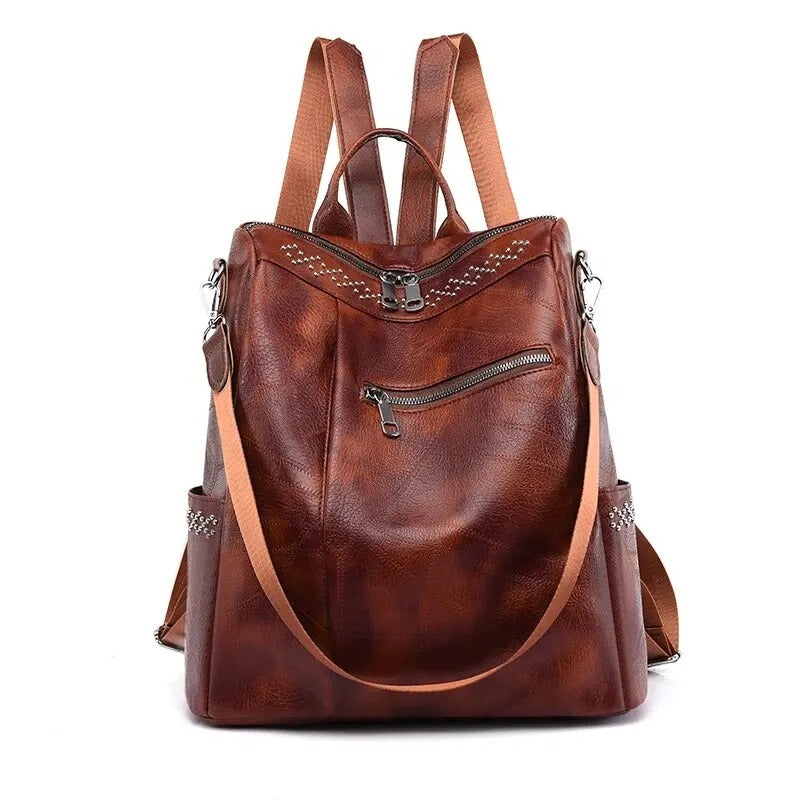 Natalia - Zaino Elegante Vintage Multiuso per Donne