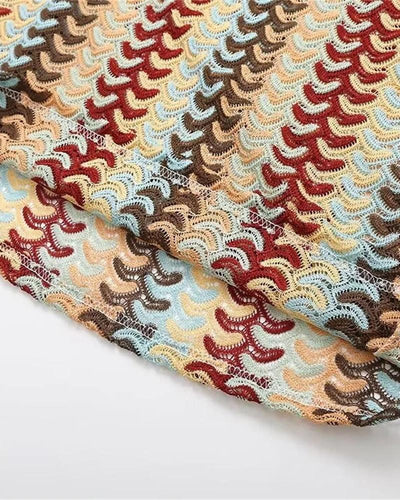 Charlotte - Abito Tunica da Spiaggia all'Uncinetto Boho