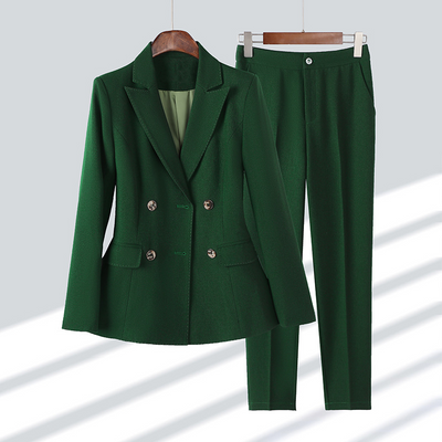 Aven - Blazer Classico a 4 Bottoni con Pantaloni Coordinati