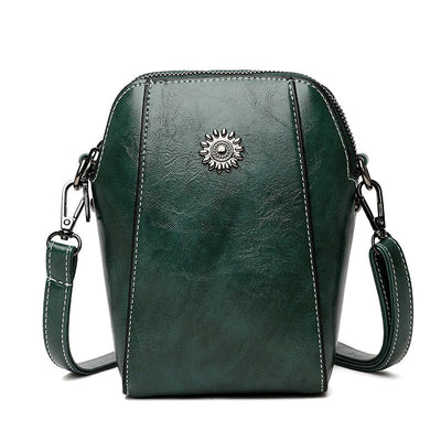 Vienna - Mini Borsa a Mano Compatta di Colore Solido