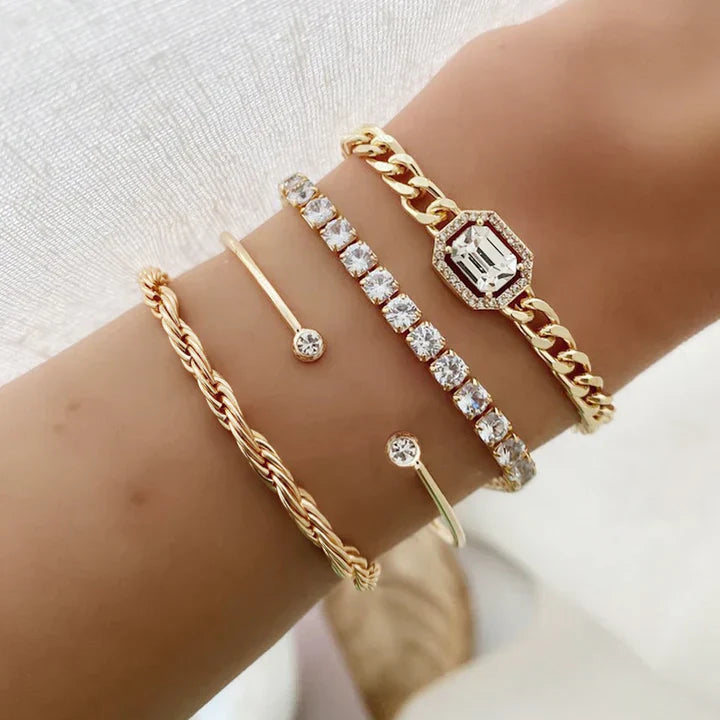 Set bracciale Domitia Calvina | Oro